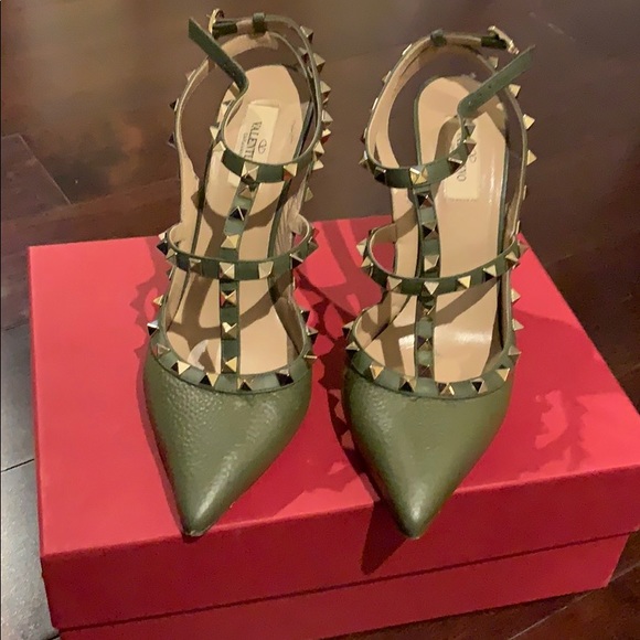 Valentino Shoes - Green Valentino Shoes
